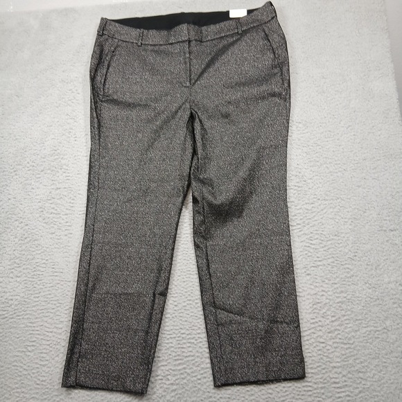 Lane Bryant Pants Womens 22 Black Slim Ankle Mid Rise 4 Season Signature Fig NWT - Picture 1 of 10